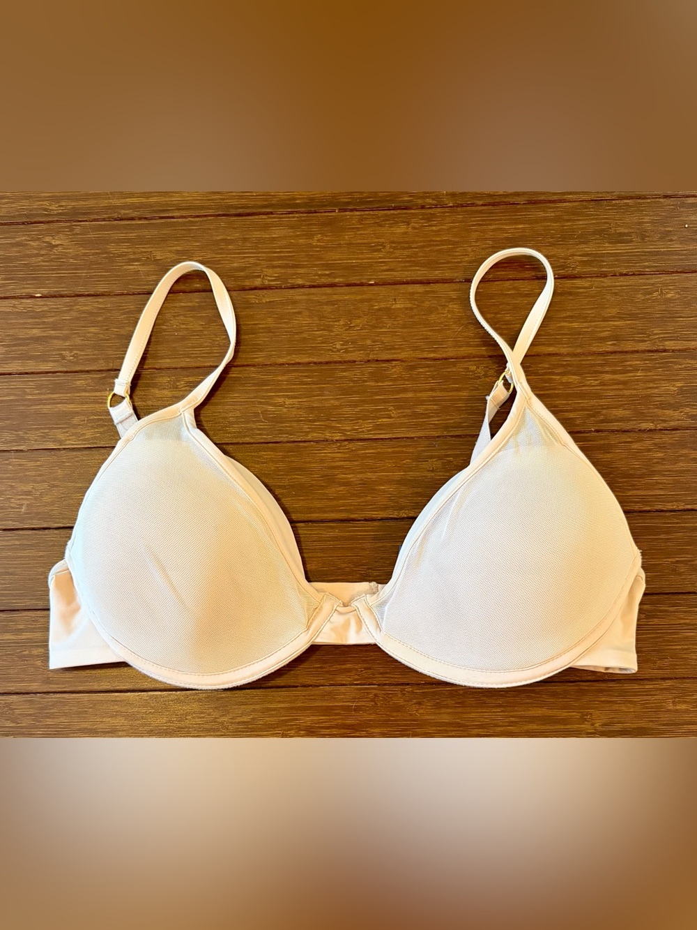Pepper T-Shirt Bra in Nude size 36B no gap small chest fit comfort everyday Bra